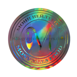 Holographic custom security stickers for certificates